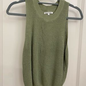 Reformation Lilac Top - Green